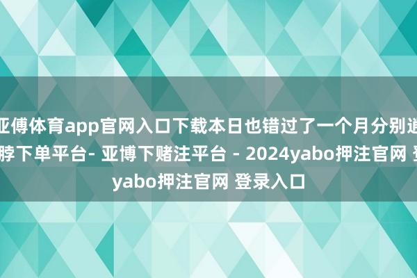 亚傅体育app官网入口下载本日也错过了一个月分别逍遥期-鸭脖下单平台- 亚博下赌注平台 - 2024yabo押注官网 登录入口